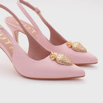 Cargue la imagen en el visor de la galería, STRAWBERRY PUMP SLINGBACK ROSA - Butrich Perú