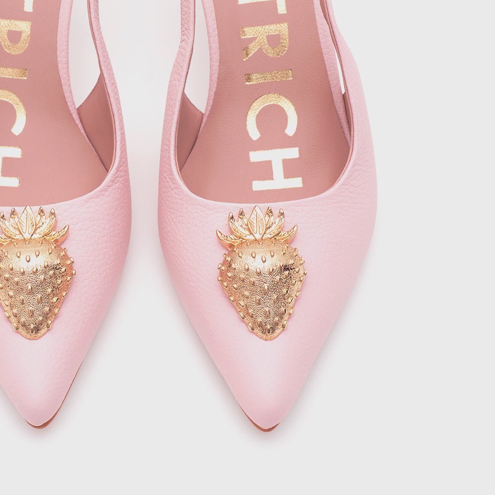 STRAWBERRY PUMP SLINGBACK ROSA - Butrich Perú