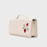 Cargue la imagen en el visor de la galería, STRAWBERRY SUNDAE RECTANGLE BAG HUESO - Butrich Perú