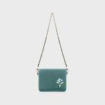 Cargue la imagen en el visor de la galería, SUNDAE BLUEBERRY MINI BAG VERDE - Butrich Perú