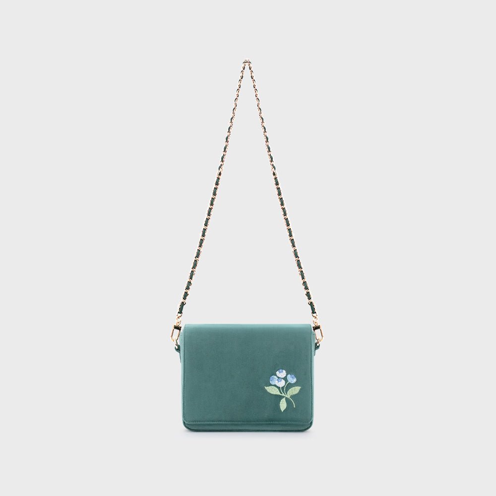 SUNDAE BLUEBERRY MINI BAG VERDE - Butrich Perú