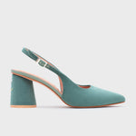 Cargue la imagen en el visor de la galería, SUNDAE PUMP BLUEBERRY SLINGBACK VERDE - Butrich Perú