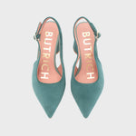 Cargue la imagen en el visor de la galería, SUNDAE PUMP BLUEBERRY SLINGBACK VERDE - Butrich Perú