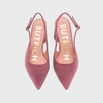 Cargue la imagen en el visor de la galería, SUNDAE PUMP LEMON SLINGBACK ROSA OSCURO - Butrich Perú