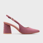 Cargue la imagen en el visor de la galería, SUNDAE PUMP LEMON SLINGBACK ROSA OSCURO - Butrich Perú