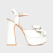 SUSANA PLATAFORMA BRIDE 13CM HUESO - Butrich Perú