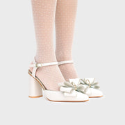 SUSANA PUMP BRIDE HUESO - Butrich Perú
