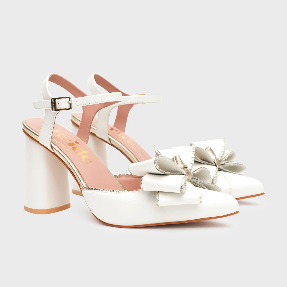 SUSANA PUMP BRIDE HUESO - Butrich Perú