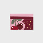 Cargue la imagen en el visor de la galería, TARJETERO SC LUCKY CHERRIES ROSA - Butrich Perú