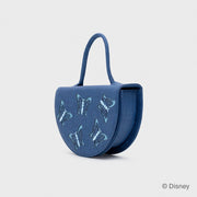WILDWOOD HEART BUTTERFLIES ROUND BAG AZUL - Butrich Perú