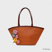 WILDWOOD HEART FLOWERS SUPER TRAPEZE BAG MARRÓN - Butrich Perú